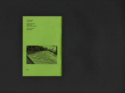 An (imaginary) inventory of . . . Risograph Book